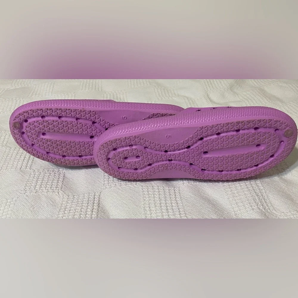 The Children's Place Purple and Multicolor Girls Slide Sandals